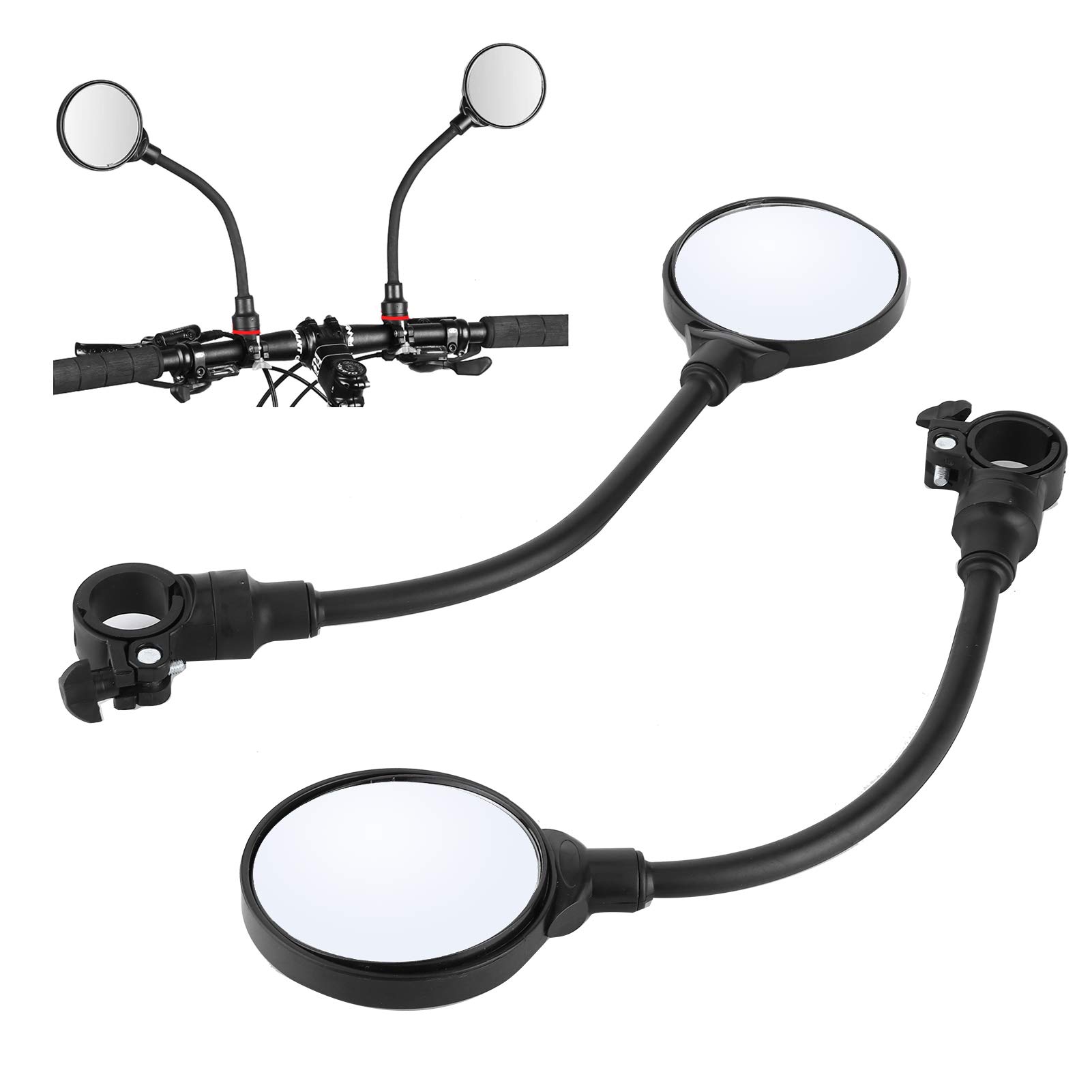 Specchietti retrovisori regolabili per bici Ampio campo visivo Antiurto e resistente agli agenti atmosferici