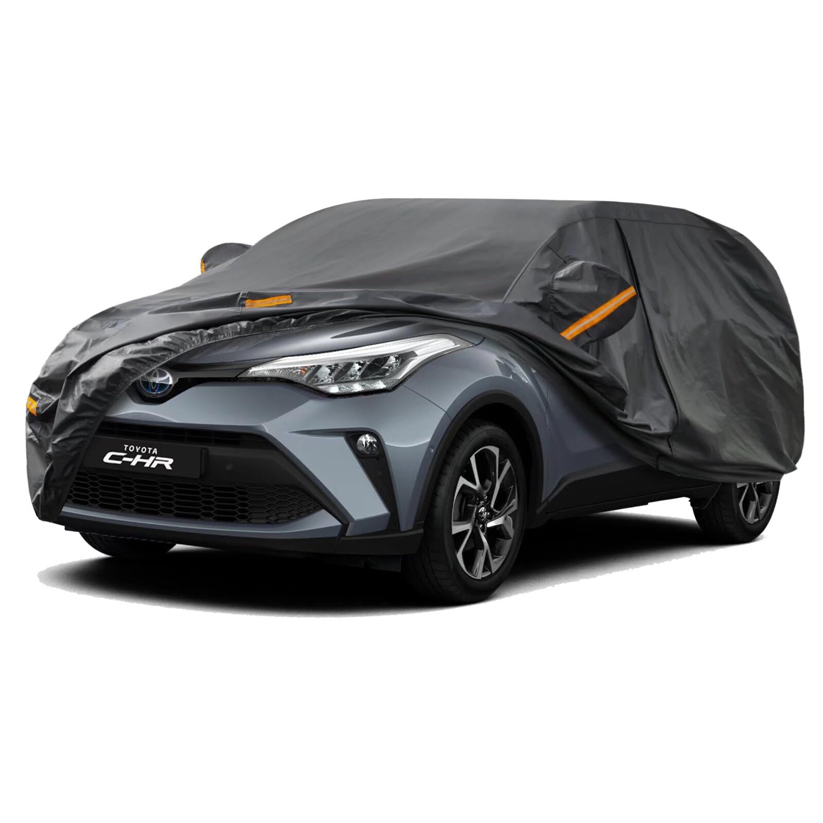 Kayme Funda Coche Exterior, Compatibles con Mercedes Benz CLA (2013-2025), Cubierta para Coche Impermeable Transpirable Anti-UV Antipolvo de 7 Capas, Cubre Coche con Cremallera y Forro de Algodón. — view 48