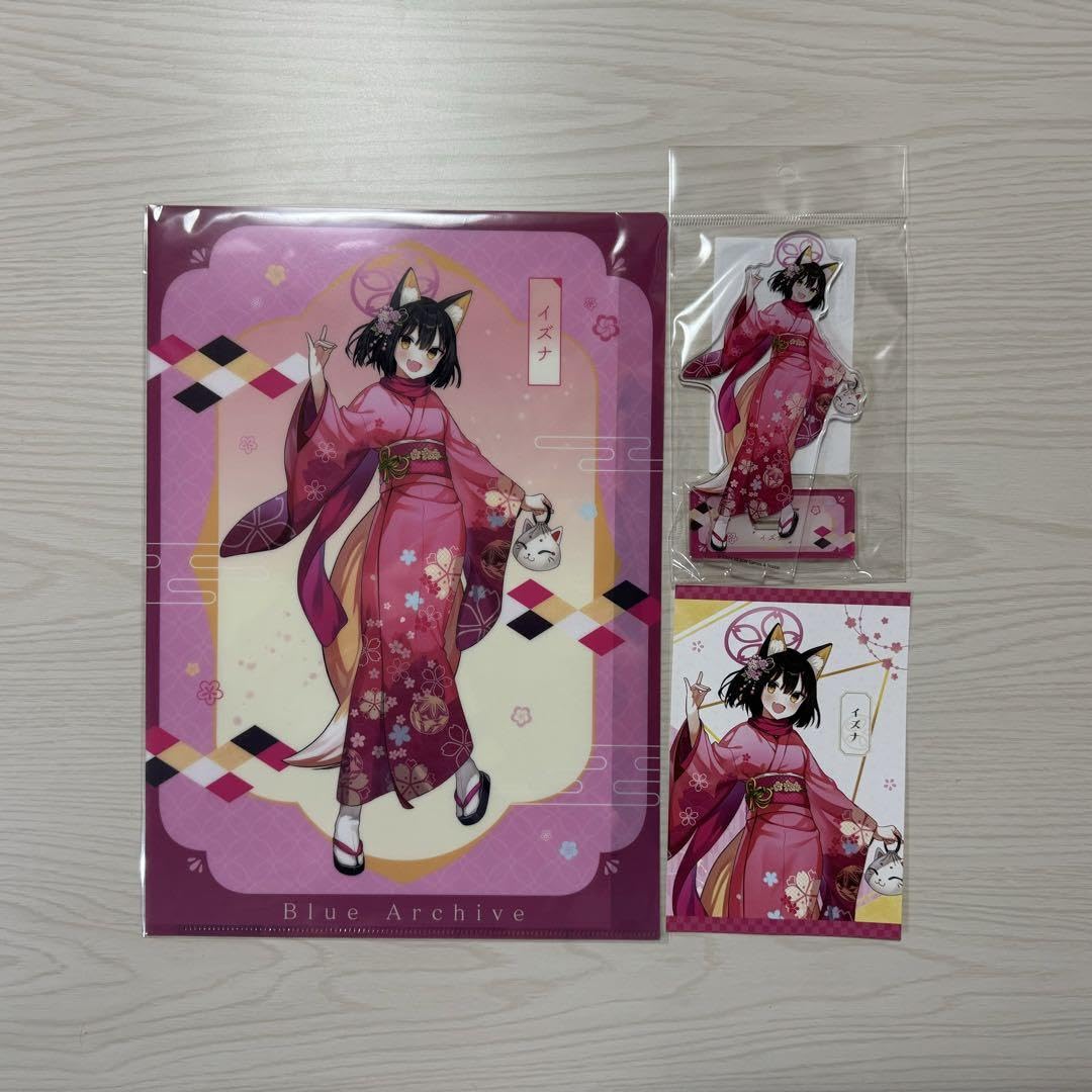 Amazon.co.jp: ブルアカ 京都コラボグッズ イズナ セット : おもちゃ