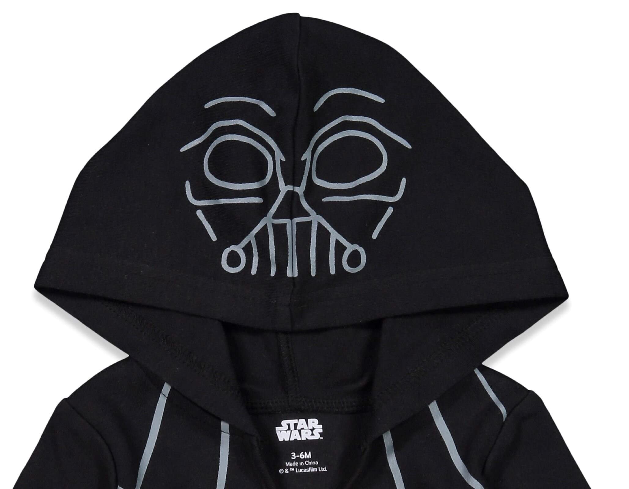 Star Wars Darth Vader Chewbacca Stormtrooper - Traje de manga larga (3 unidades)