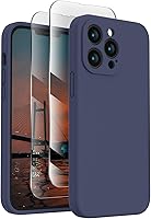 Vista 806 de FireNova Designed for iPhone 13 Pro Max Case, Silicone [Camera Protection] Phone Case with [2 Screen Protectors], Soft Anti-Scratch Microfiber Deep