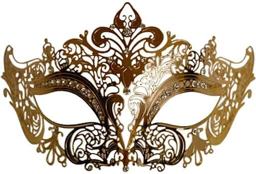 Amazon.co.jp: [KBW] ベネチアンマスク/ハーフマスク/豪華ライン