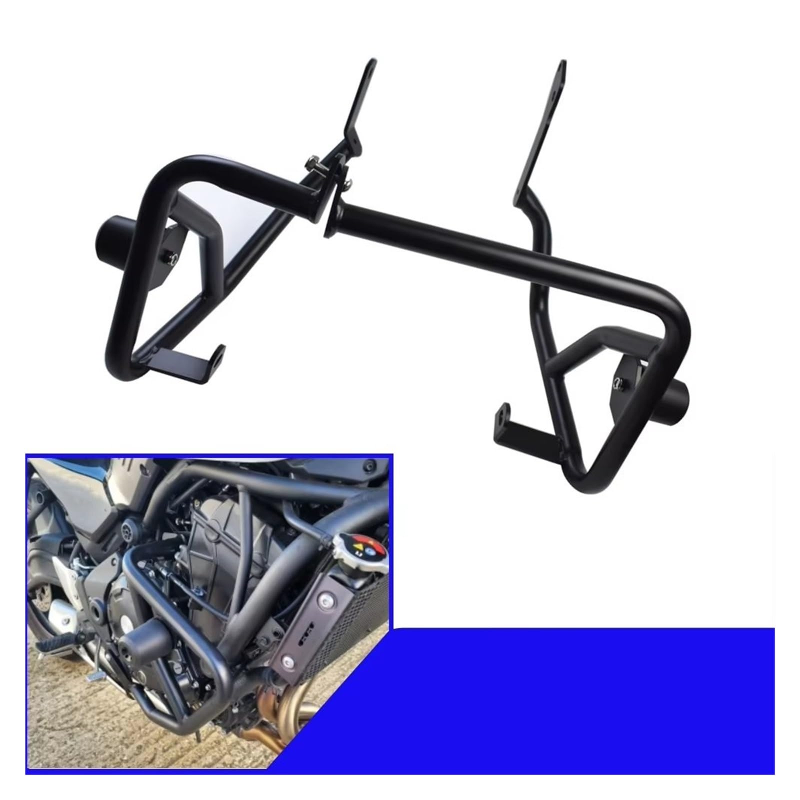 Paramotore Tubolare Barre Protezione Telaio Paraurti Per Kawasaki Per Z650RS 2021 2022 2024 2023 Moto Highway Protezione Motore Carenatura Protettore Accessori Motorcycle motore Paraurti