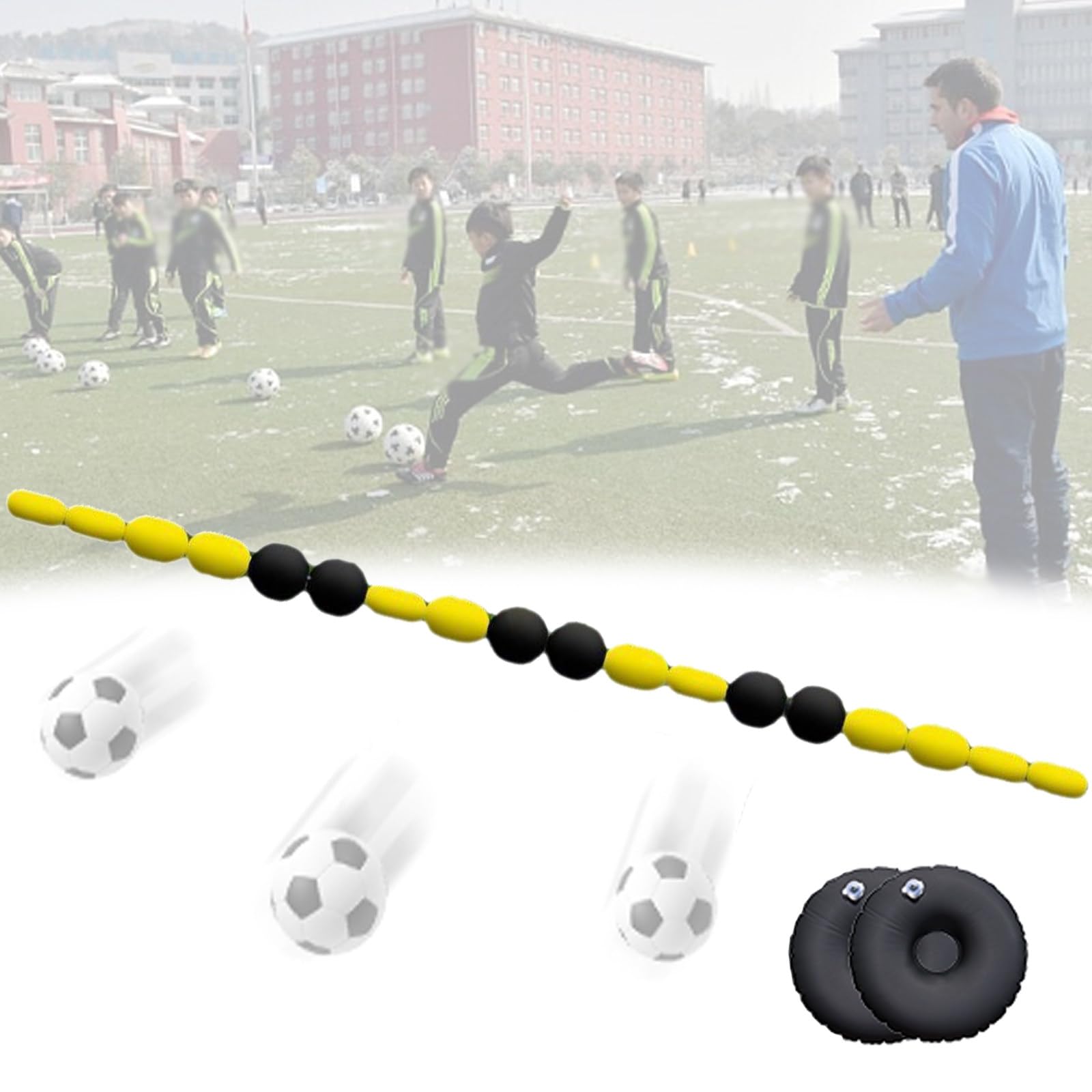 Rete di rimbalzo per allenamento portieri, per pratica di riflessione e agilità, attrezzatura professionale per portiere di calcio