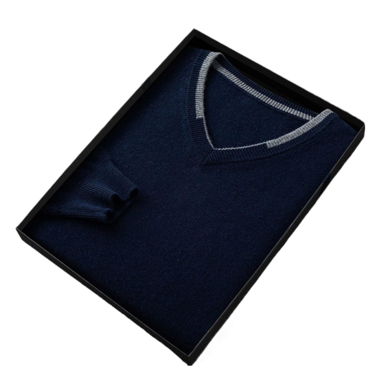Pull en cachemire col en v contre le froid sans sacrifier votre style