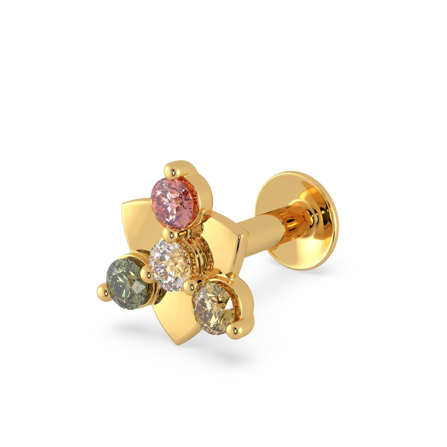 Malabar Gold & Diamonds Yellow Gold Nose Pin for Women 22 k | 22k BIS Hallmark (916) Nose Stud for Women and Girls with Piercing (B0BPHV8TV5) Amazon Price History, Amazon Price Tracker