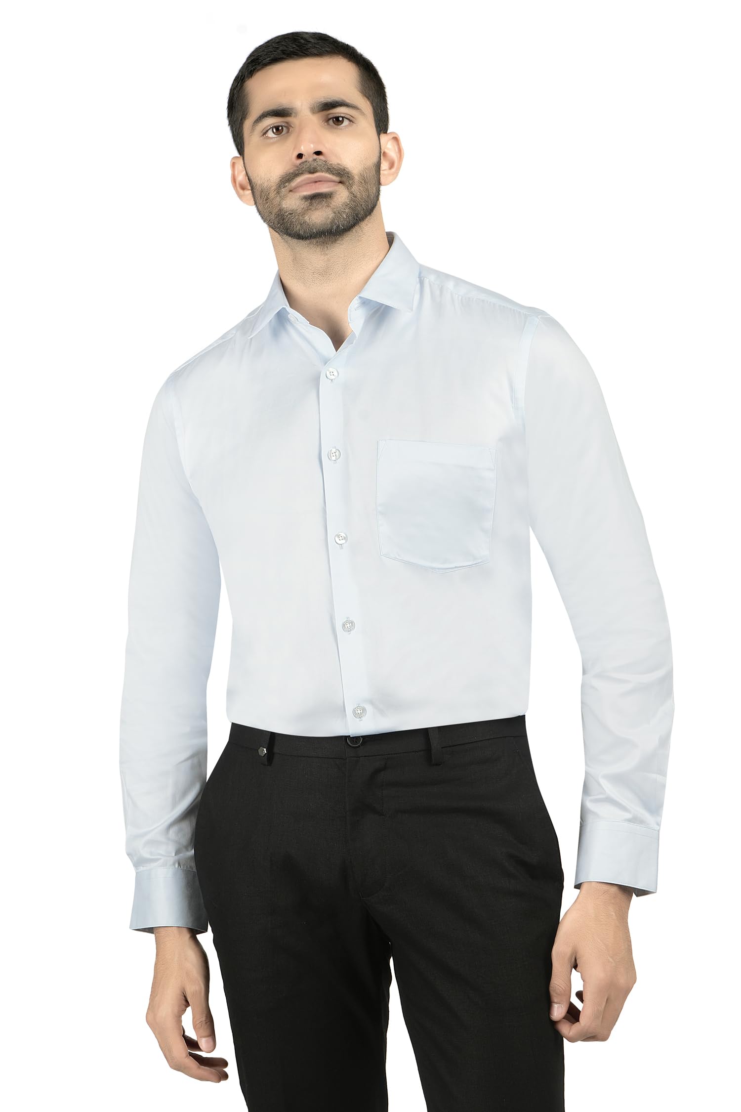 grado Mens Bamboo Cotton Premium Formal Shirts Full Sleeves Sweat Free | Silky Soft Lightweight | Durable-picture-12