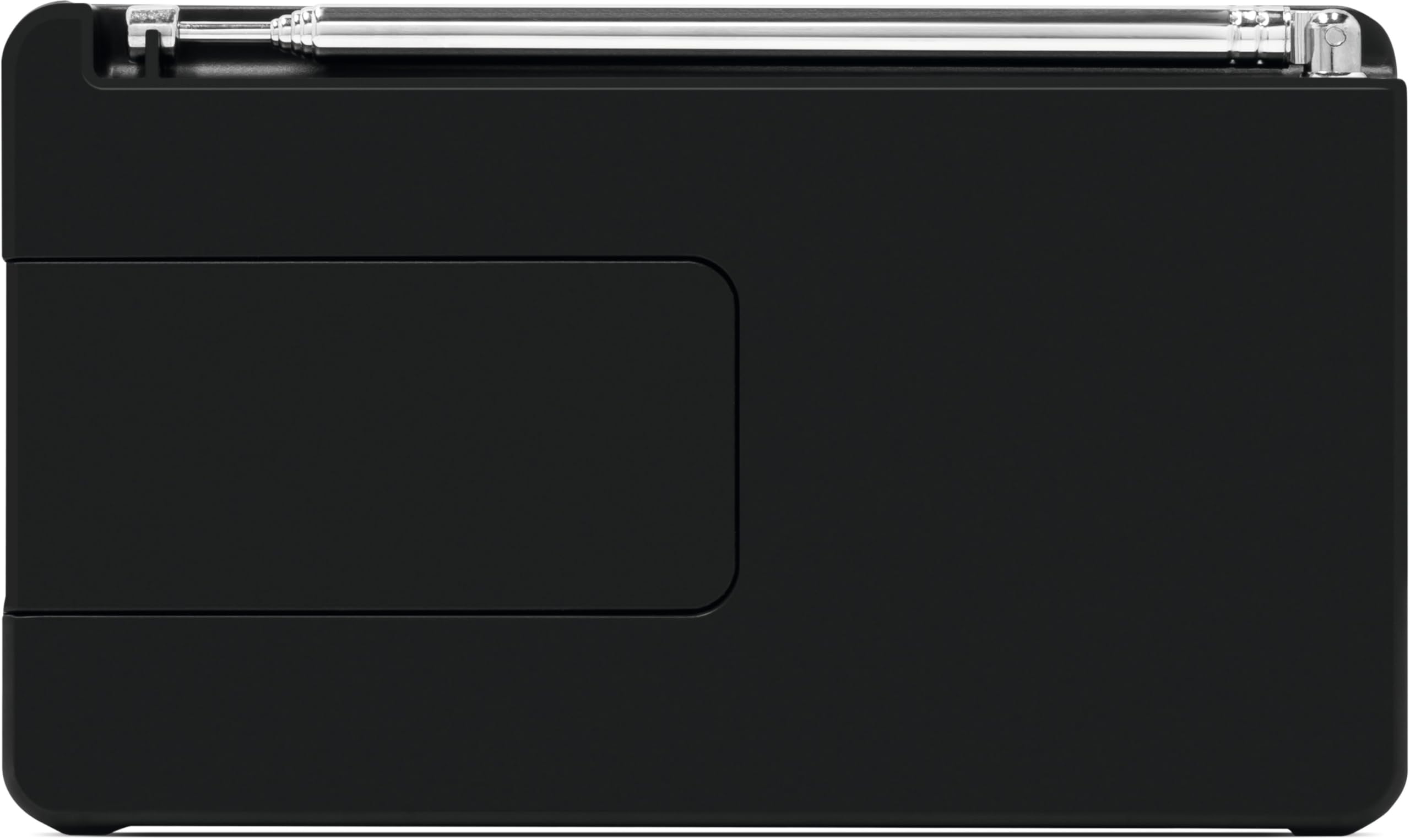 TechniSat DIGITRADIO 1A - Radio portatile DAB+ con allarme automatico di sicurezza (ASA, DAB, FM, jack per cuffie, memoria preferita, display OLED, piccolo, 1 Watt RMS) nero/argento