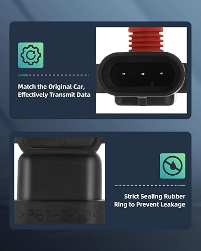 Miniatura 3 de SCITOO Mapa del sensor de presión absoluta del colector compatible para Chevy para Buick para Cadillac para GMC para Saturn para Oldsmobile para