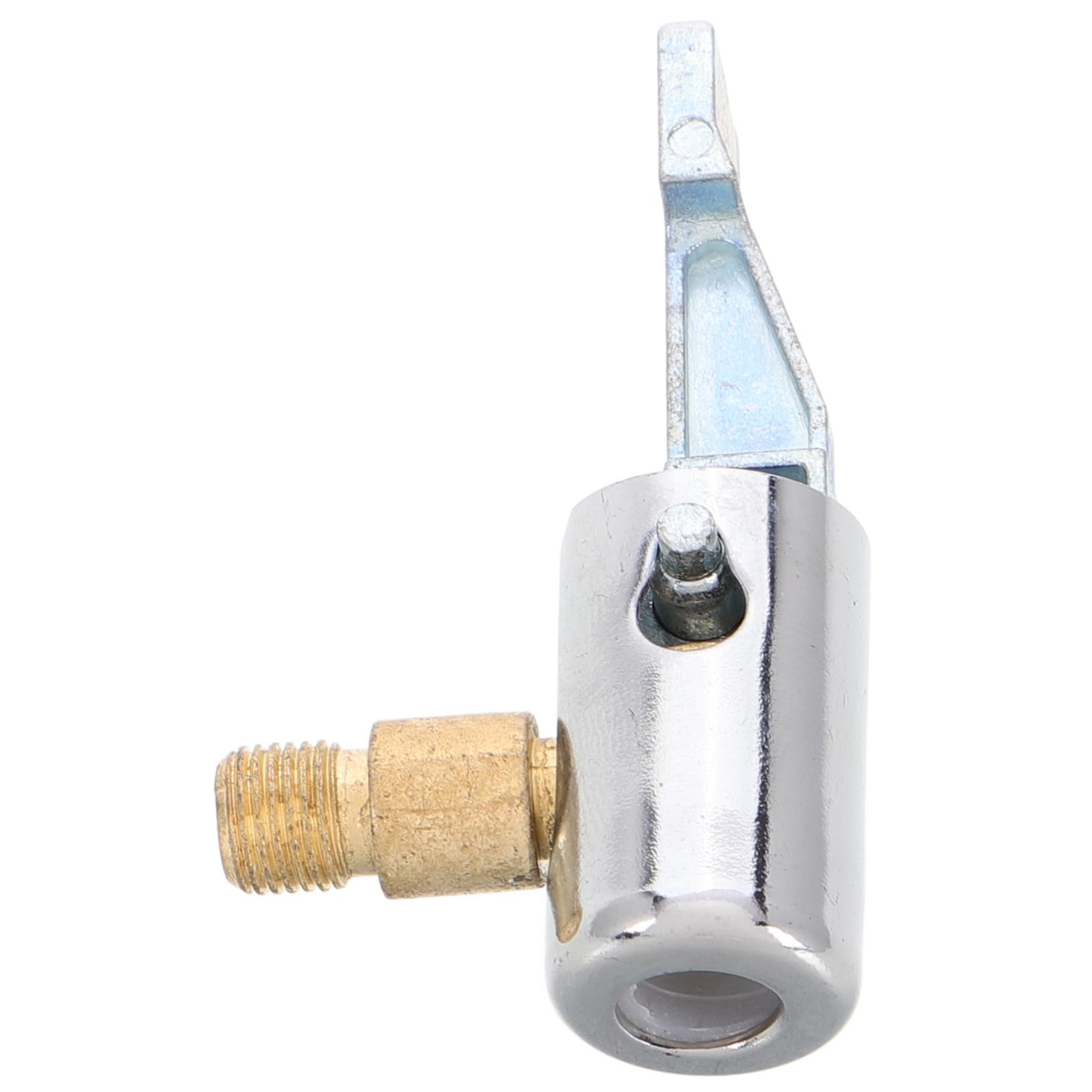 TOPPERFUN Portable Tire Inflator Hose End Locking Tire Air Chuck Threaded Valve Compressor Pump Adapter