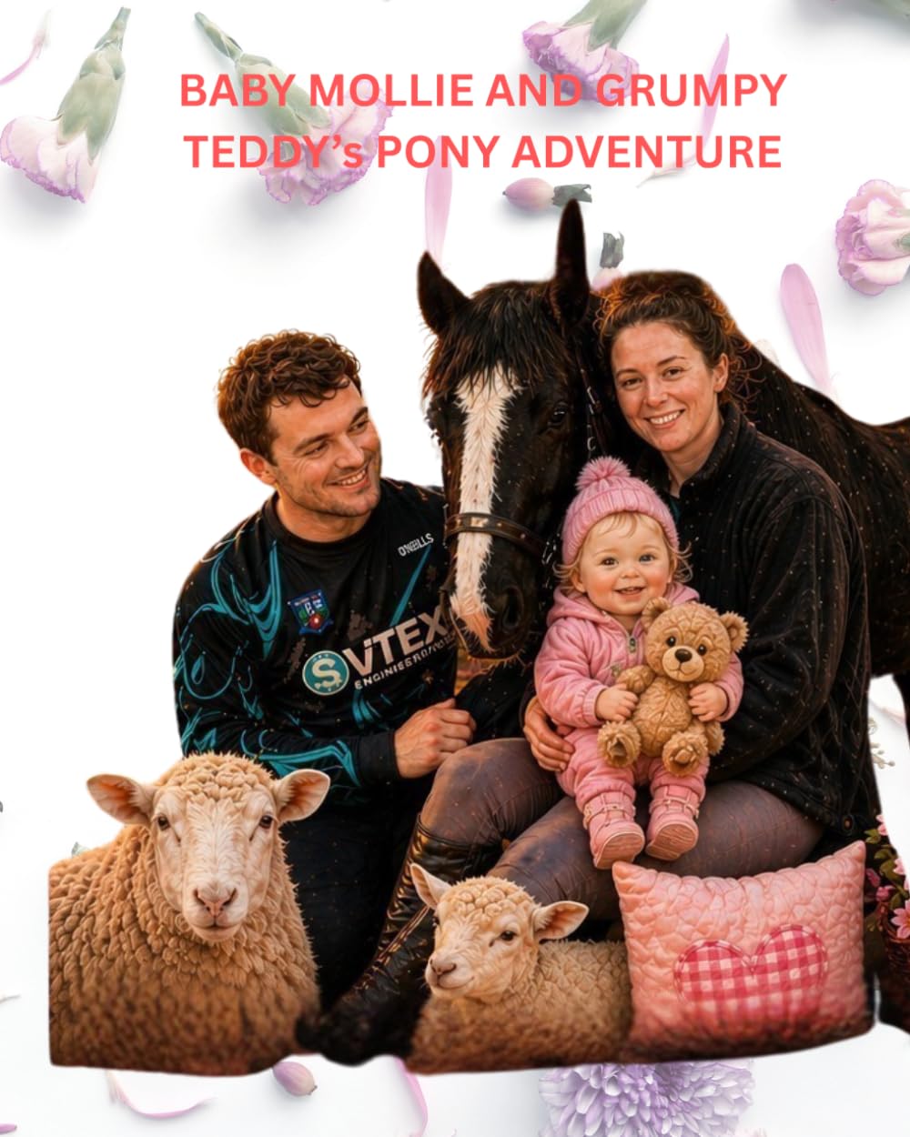 Mollie and Grumpy Teddy's pony ride adventure