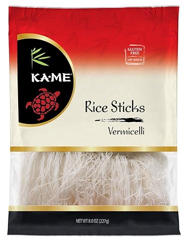 Ka-Me Fideos, palitos de arroz (fideos), 8 onzas (paquete de 8) disponible en Yaxa Peru