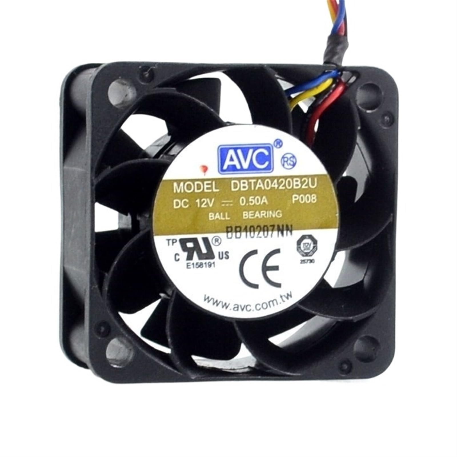 4020 4CM 40mm capacità del vento 12V 0.50A DBTA0420B2U PWM controllo della velocità della ventola di raffreddamento 40 * 40 * 20mm