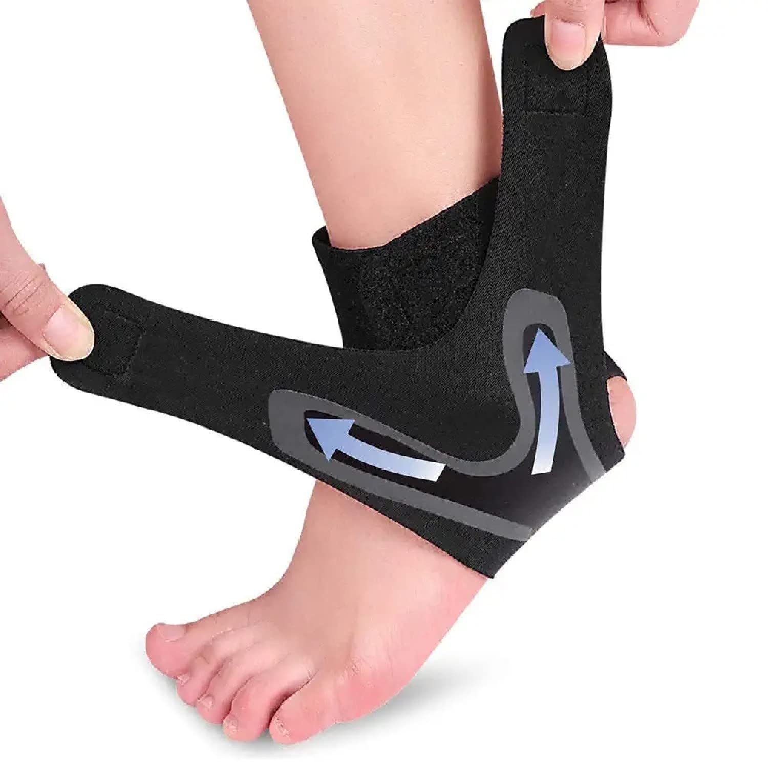PRAYAS Ankle Supports for Weak Ankles Adjustable Ankle Brace Provides Compression & Ankle Support for Sprained Ankle, Tendonitis, Ligament Damage & More (Left Ankle, L) (B0BF18L6H6) Amazon Price History, Amazon Price Tracker
