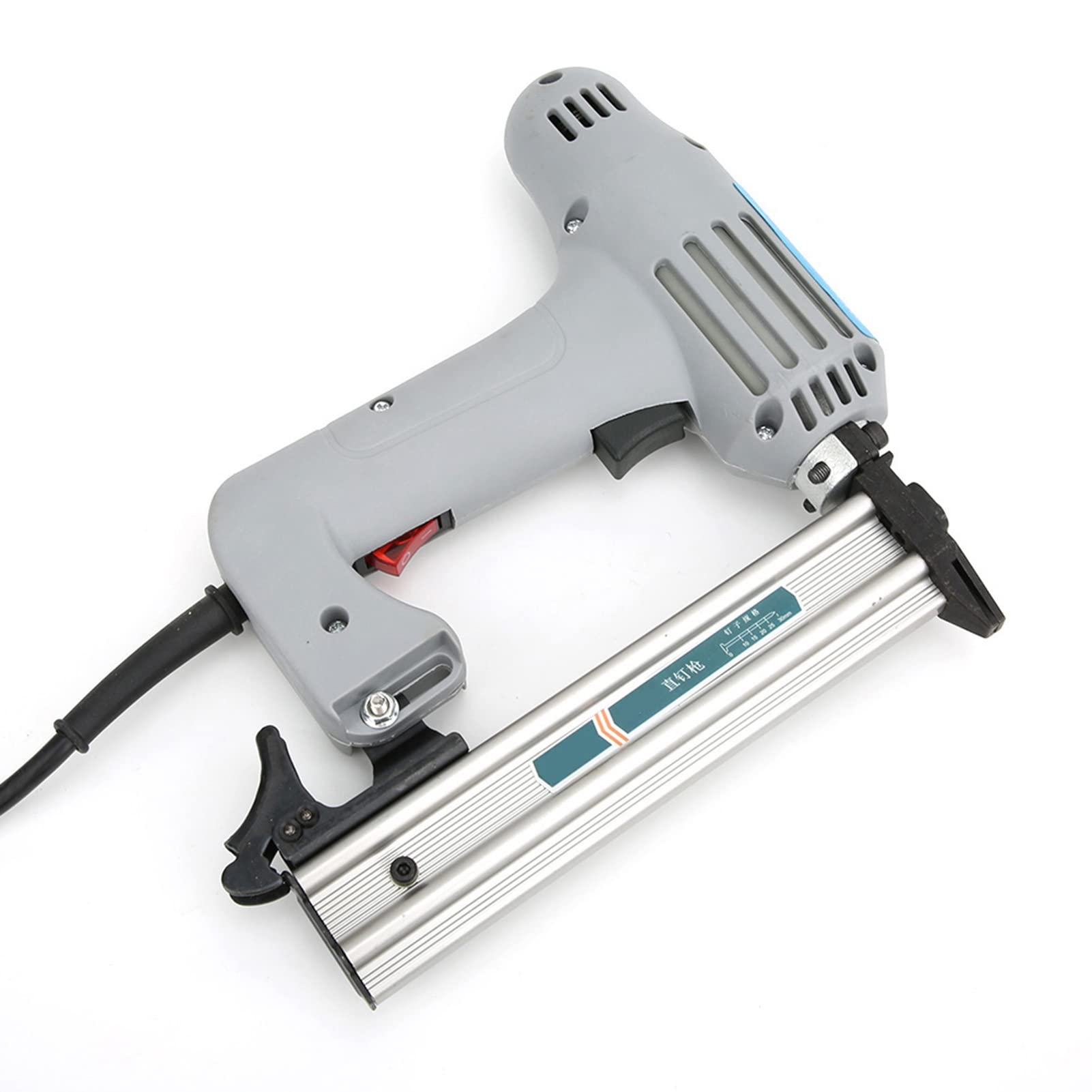 Brad Nailer Kit, Pistola Grapadora Eléctrica para Clavos, Acepta Clavos para Marcos de 0,2 a 1,18 Pulgadas