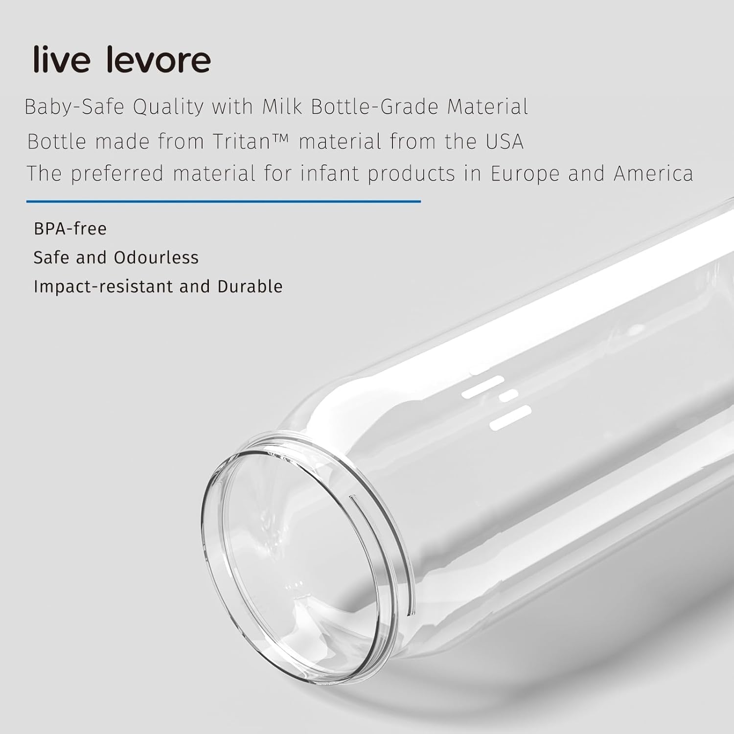 26oz Clear Water Bottle, Leak Proof One-Hand Open Flip Lid, Cup Holder Compatible, BPA-Free USA Tritan Plastic, Dishwasher Safe for Office, School, Gym & Outdoor Use (1 Pack) - Image 6