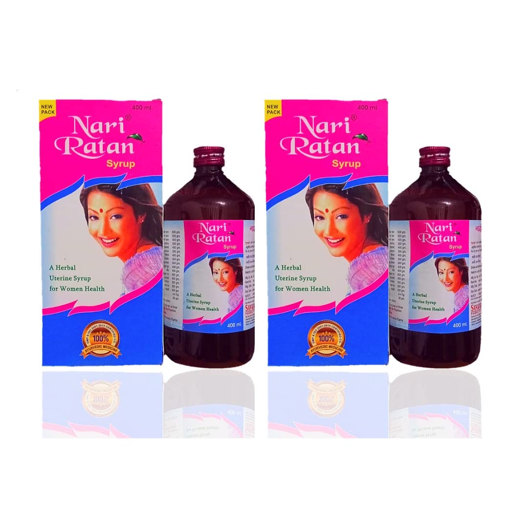 Nari Ratan A Herbal Uterine Syrup For Women | Natural Ayurvedic Uterine Tonic, Nari Ratan 80 Tablets FREE | PACK OF 2 (400ML) | (B0BZPC7WT2) Amazon Price History, Amazon Price Tracker