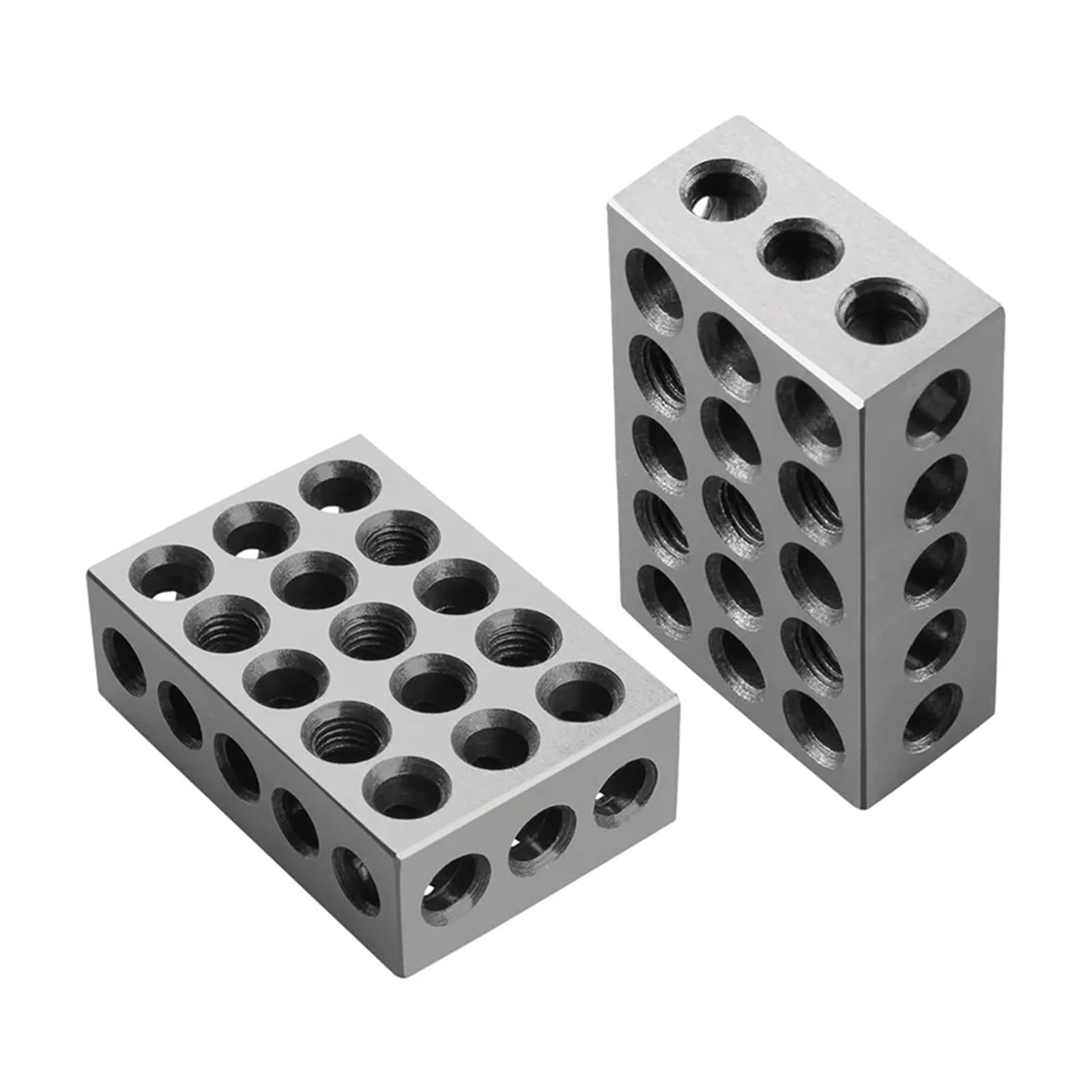 2 szt./para 23 otwory precyzyjne bloki 25-50-75 mm wskaźnik hartowanej stali równoległej zestaw bloków dopasowane narzędzie do frezowania maszynowego Narzędzia do obróbki drewna