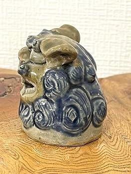 Amazon.co.jp: やちむん 壺屋焼 シーサー 沖縄焼き物 オブジェ