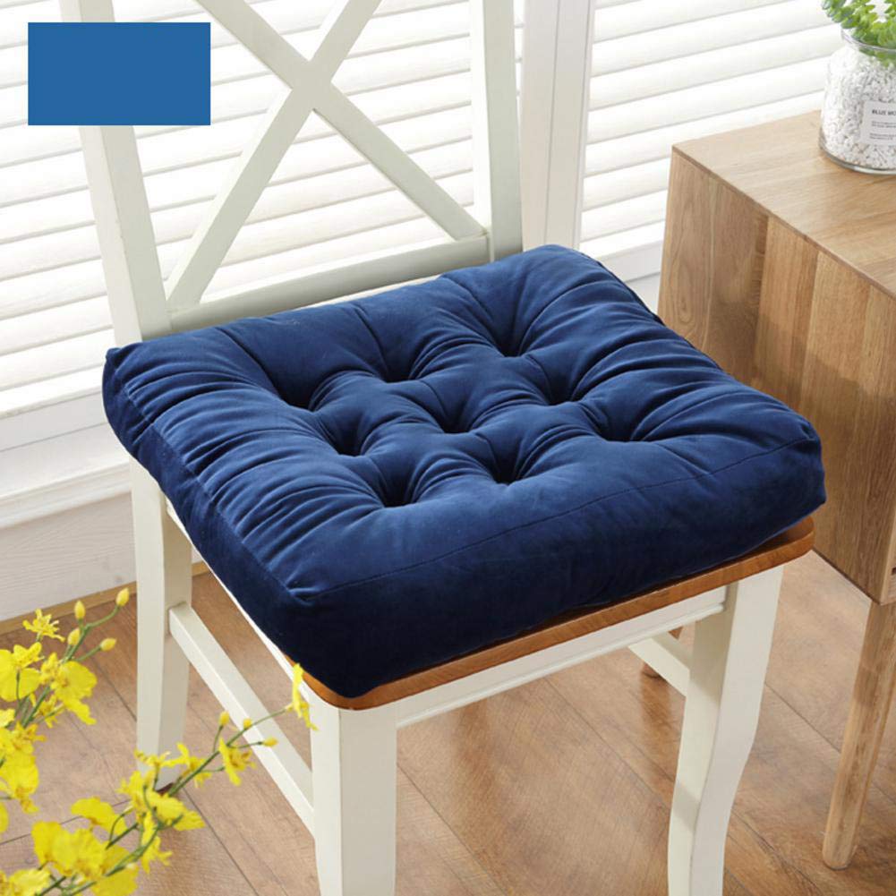 Coussin de siege contre le mal de dos avec galette de chaise épaisse 48x48cm