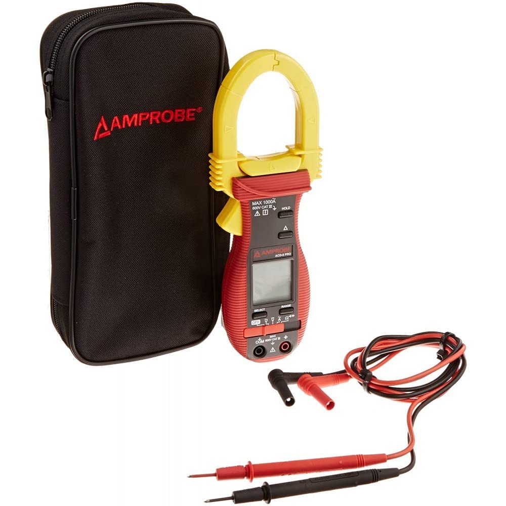 ACD-6 PRO Pinza amperimétrica 1000 A AC, mordaza 45 mm