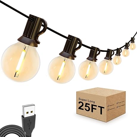 IKERY Outdoor String Lights Clearance Sales Today Deals Prime Home Decor