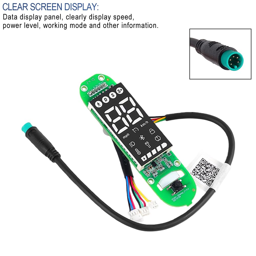 Placa de Circuito Impreso para el Panel de Control del Patinete eléctrico Xiaomi 4 Ultra. Piezas de Recambio para la Pantalla LED.