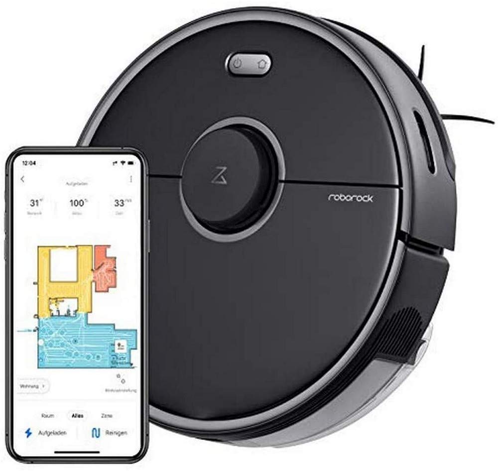 roborock S5 MAX Rockrobo Robot Vacuum and Mop, Robotic Vacuum Cleaner