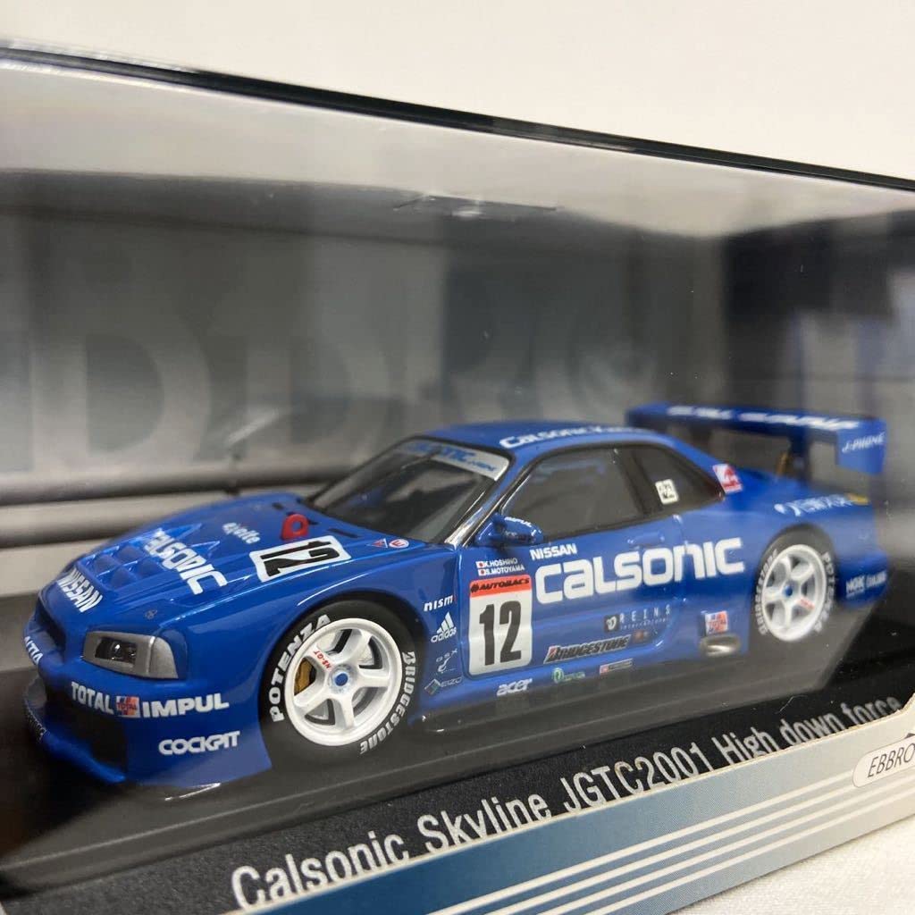 Amazon | EBBRO 1/43 CALSONIC SKYLINE JGTC 2001年 High Down Force