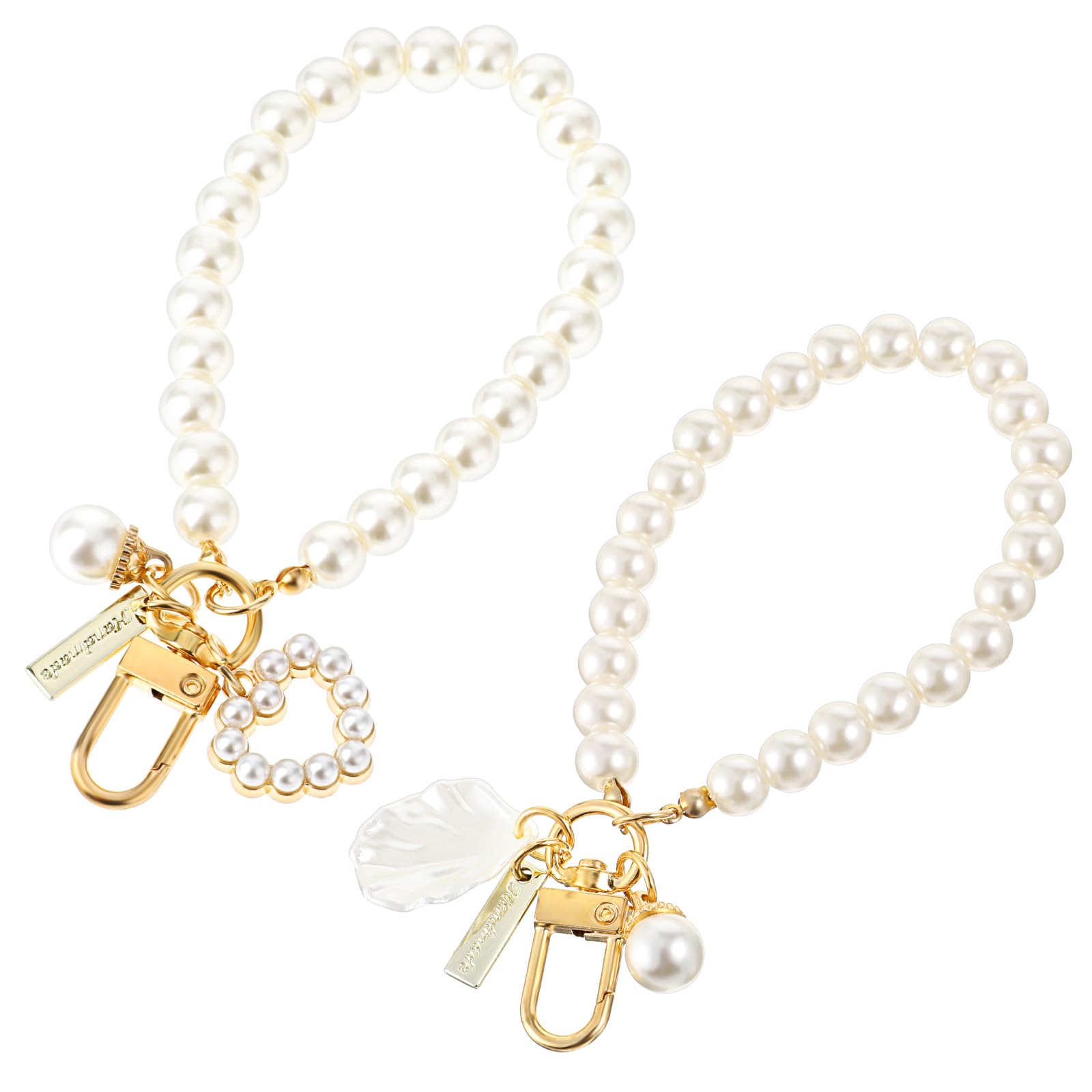 LILIE&WHITE Gold Bubble Initial Sleutelhanger Voor Vrouwen Handtas Charms Mode Alfabet Sleutelhanger Accessoires Gift, Alfabet M, M