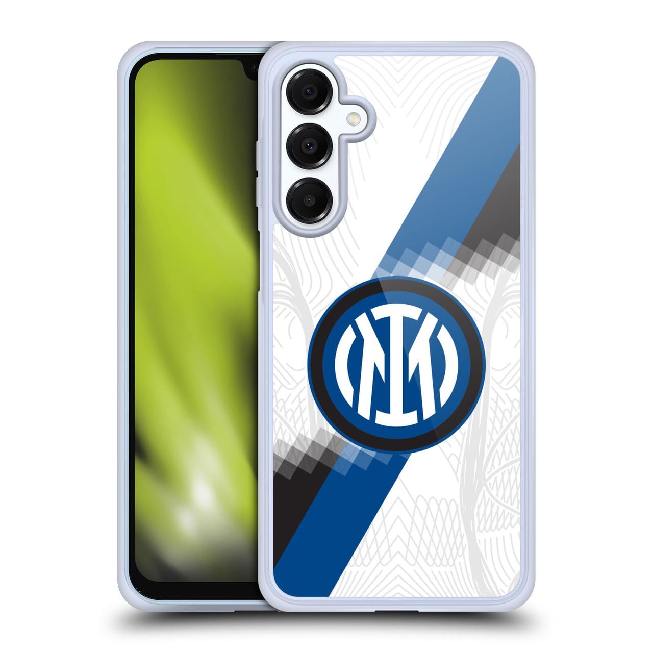 Head Case Designs Licenza Ufficiale Inter Milan Away Kit per Stemma 2023/24 Custodia in Gel [Protezione di Grado Militare] Compatibile con Samsung Galaxy A16 5G E Compatibile con MagSafe