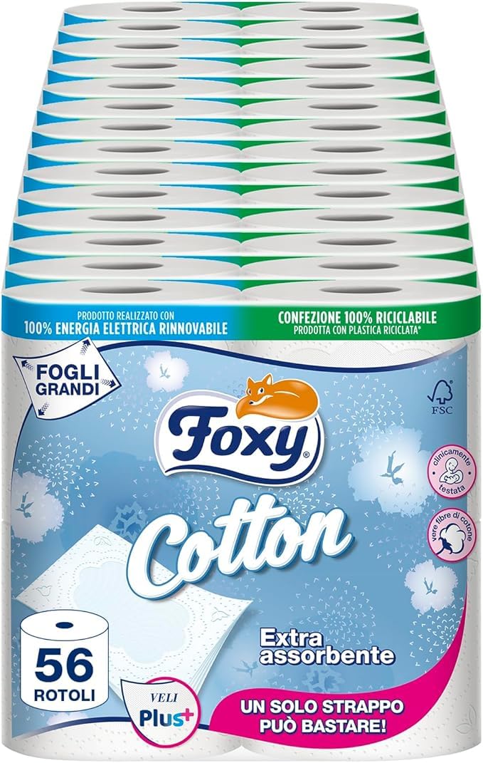 FOXY Cotton 5-Layer L-4, Black, Standard