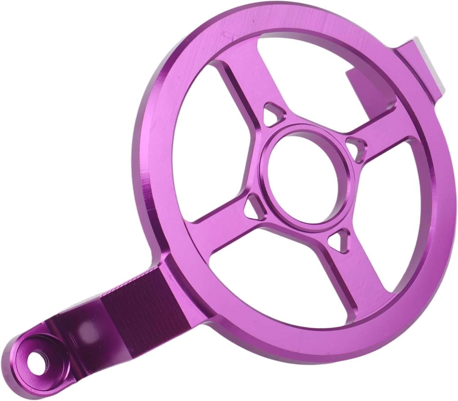 CNC Aluminum Alloy Engine Case Saver Cover for Surron Ultra Bee Electric Dirt Bike(Purple)
