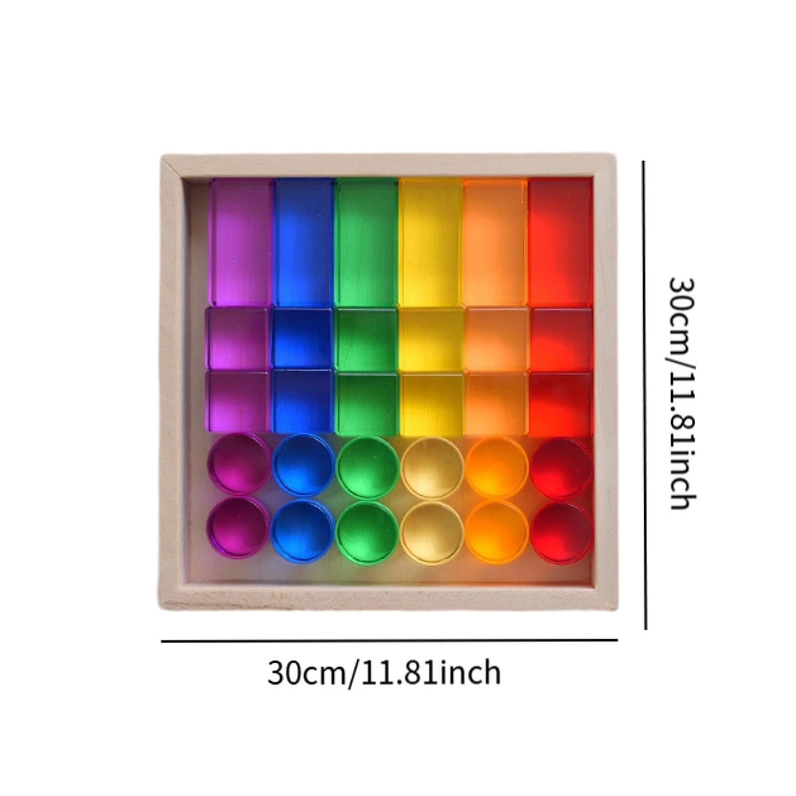 Juego de Bloques Cúbicos Apilables para Desarrollar La Motricidad Estuche de Almacenamiento de Colores.