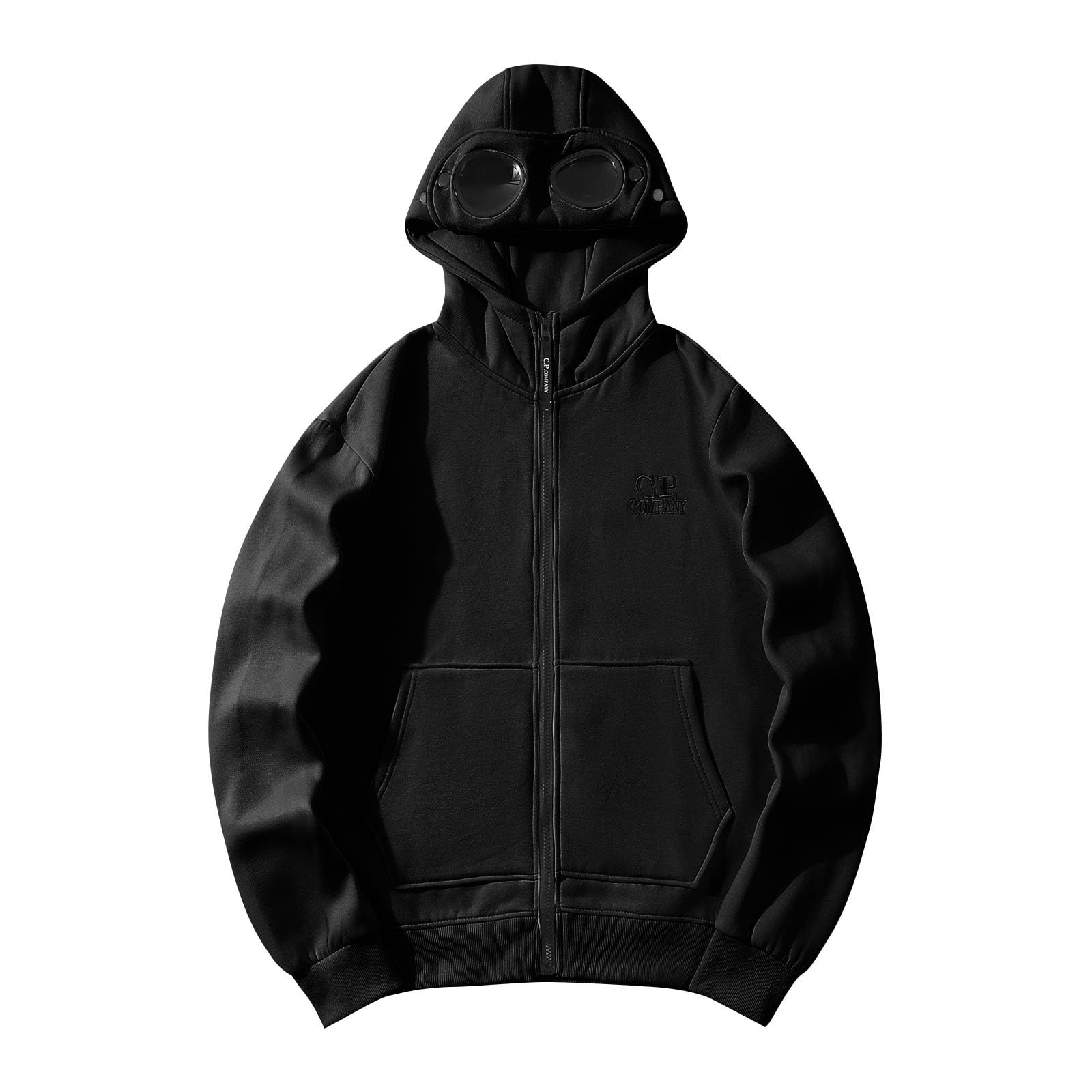 Kapuzenpullover mit integrierter Augenmaske Unisex Bequemer, Reise-Kapuzenpullover Hoodie Herren Damen Oversize Pullover für Erwachsene Männer Frauen Mit Reißverschluss und ohne Reißverschluss
