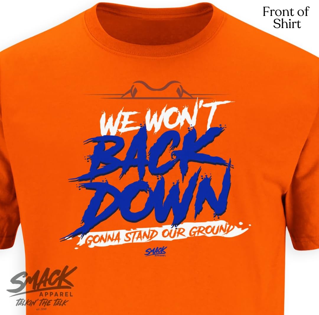 Smack Apparel Won't Back Down T-Shirt for Florida College Fans (SM-5XL) - Image 3