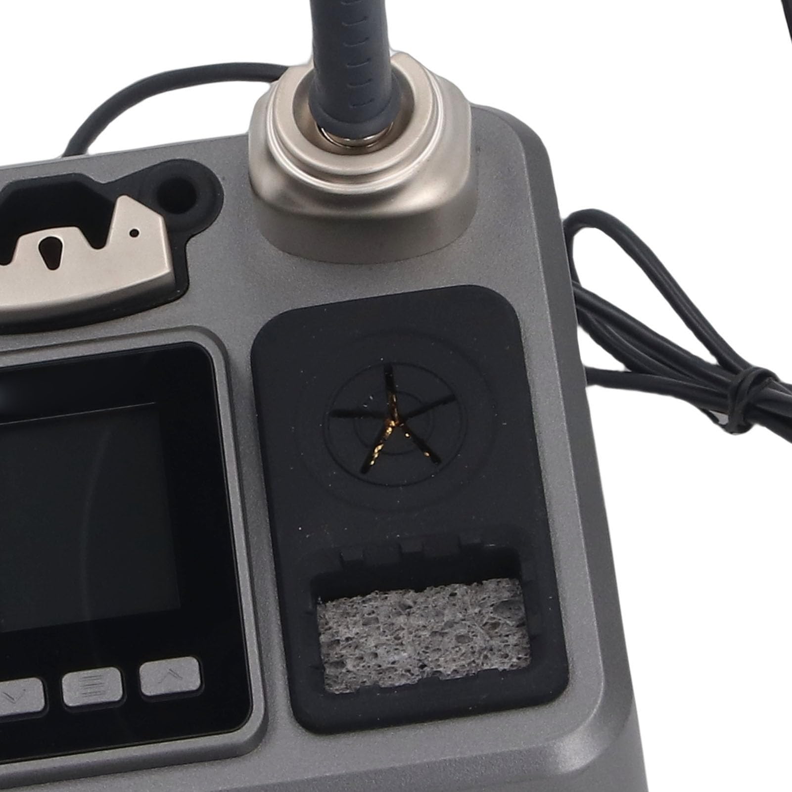 Jiawu Profesjonalna Stacja Lutownicza 120 W z antystatyczną kontrolą PID od 100 do 480 ℃ do Produkcji Przemysłowej (wtyczka UE)