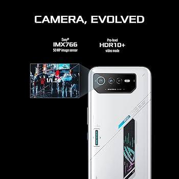 ASUS ROG Phone 6 512GB ホワイト NEW Asus Rog Phone 6 Pro 5G White 512GB + 18GB Dual-SIM