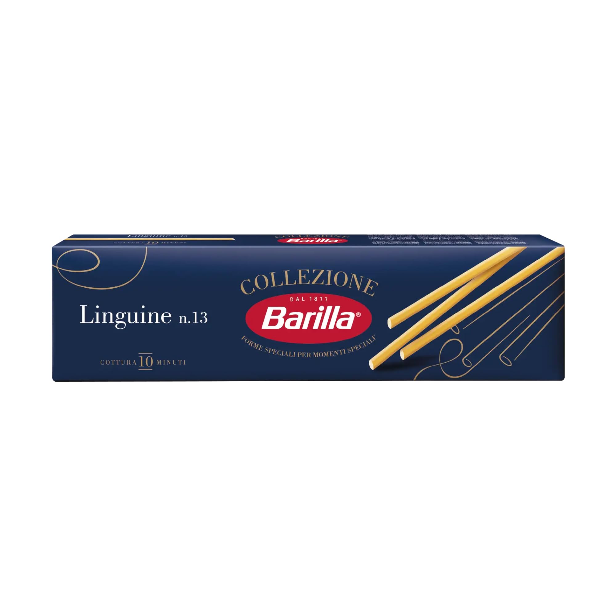 Barilla Linguine – Authentic Italian Pasta Made with Durum Wheat – Classic Long Shape Pasta - For Linguine Recipes - Single Pack of 1 x 500g