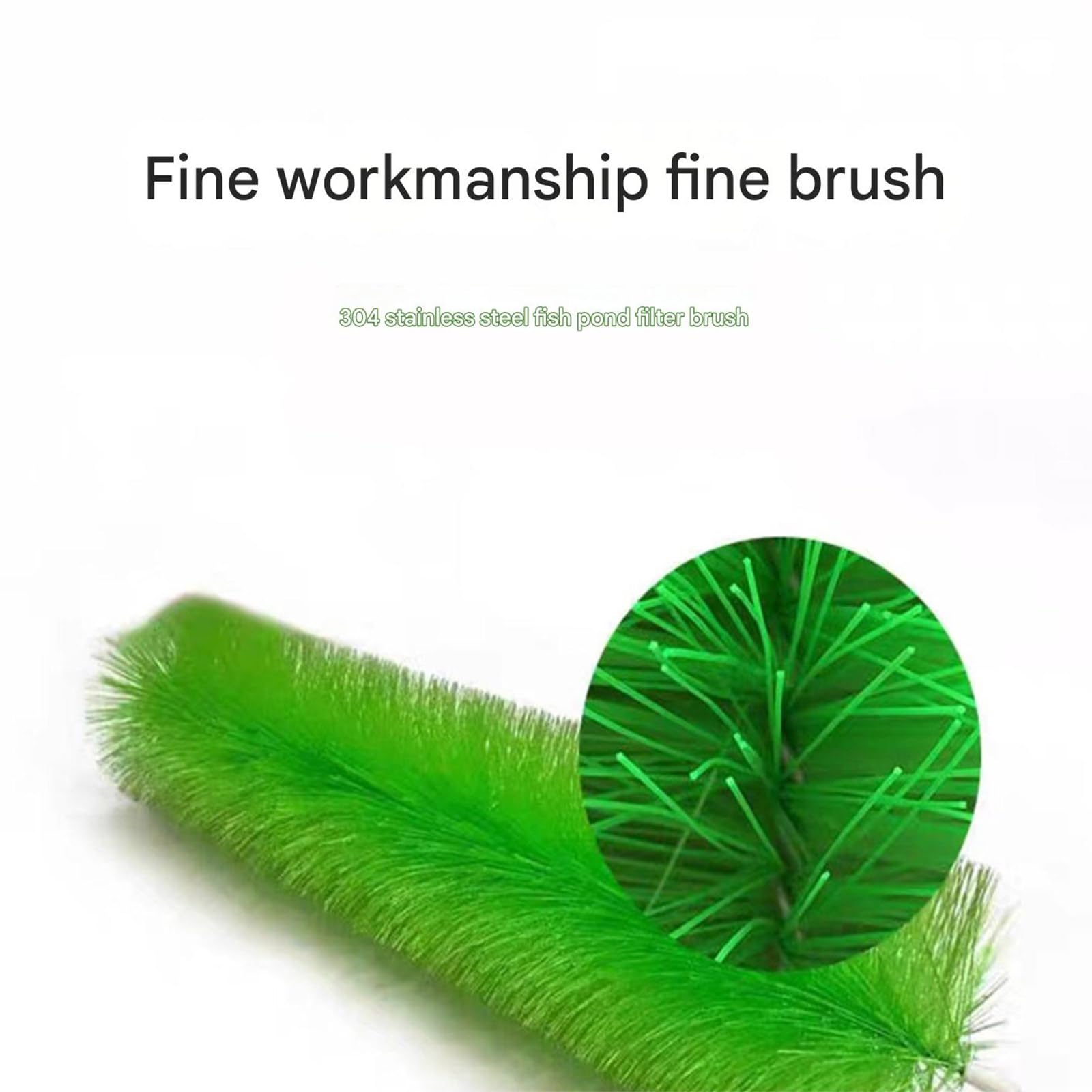 Lot de 10 brosses filtrantes pour bassin à poissons - Brosses de nettoyage efficaces - Filtrations d'eau en plein air - Systèmes de purification - Accessoires pour filtres de bassin - Média