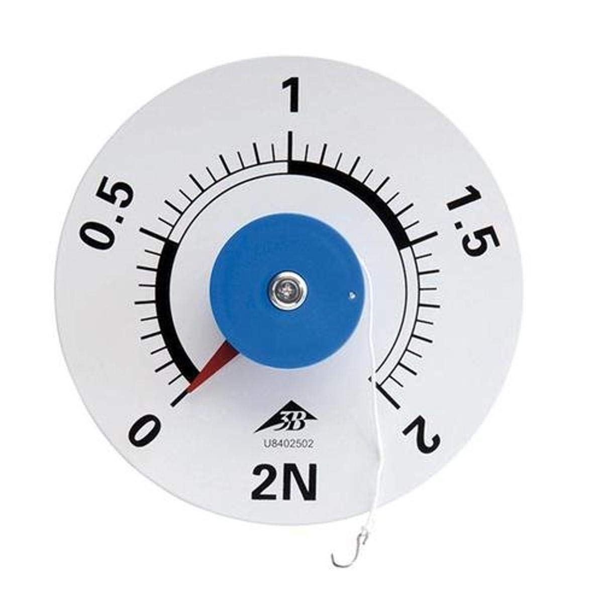 3B Scientific U8402502 Dynamomètre à cadran circulaire 2 N