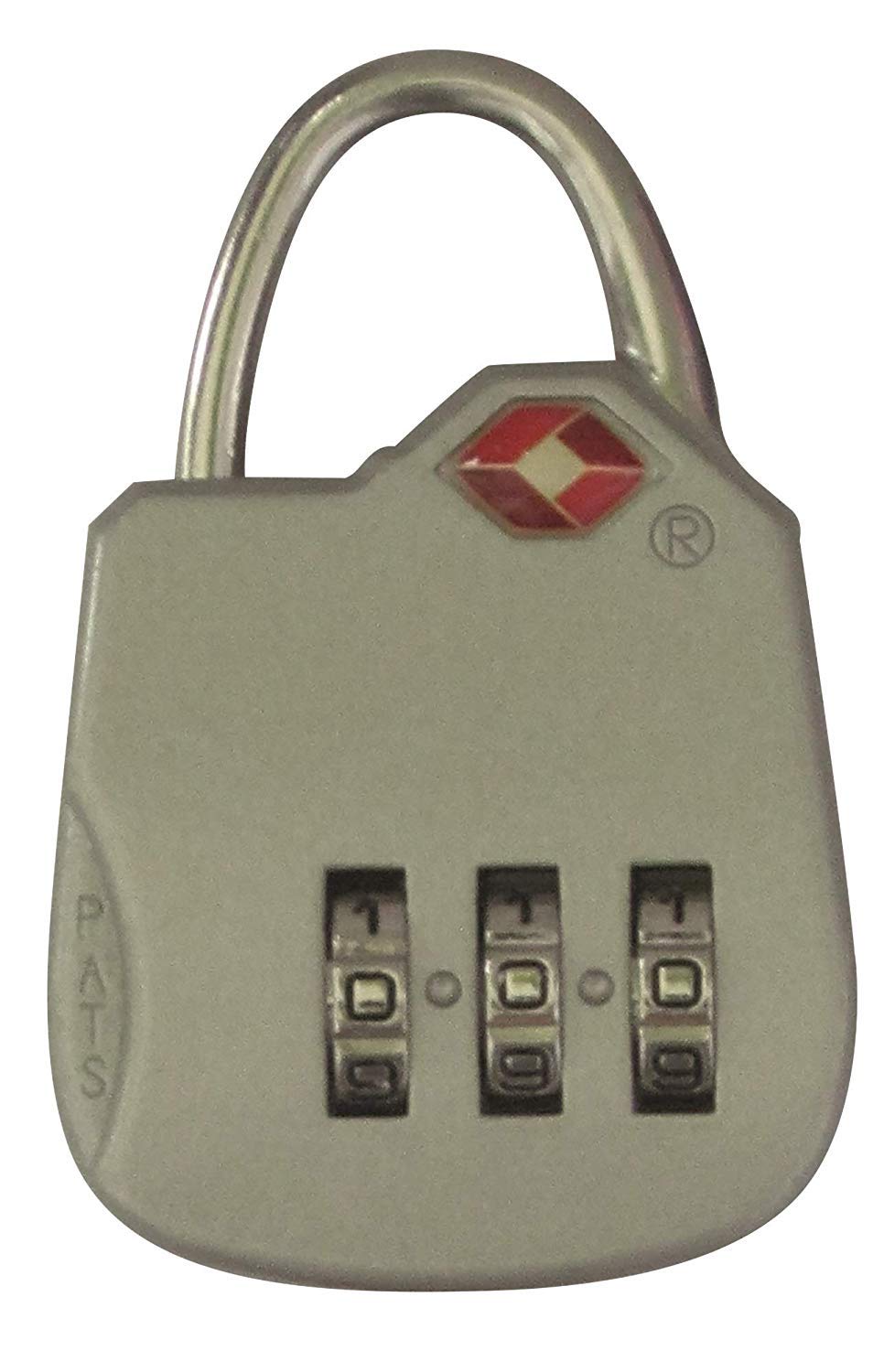 Rieffel RG257 SB Travel Pack Padlock with TSA Lock Silver - Image 2