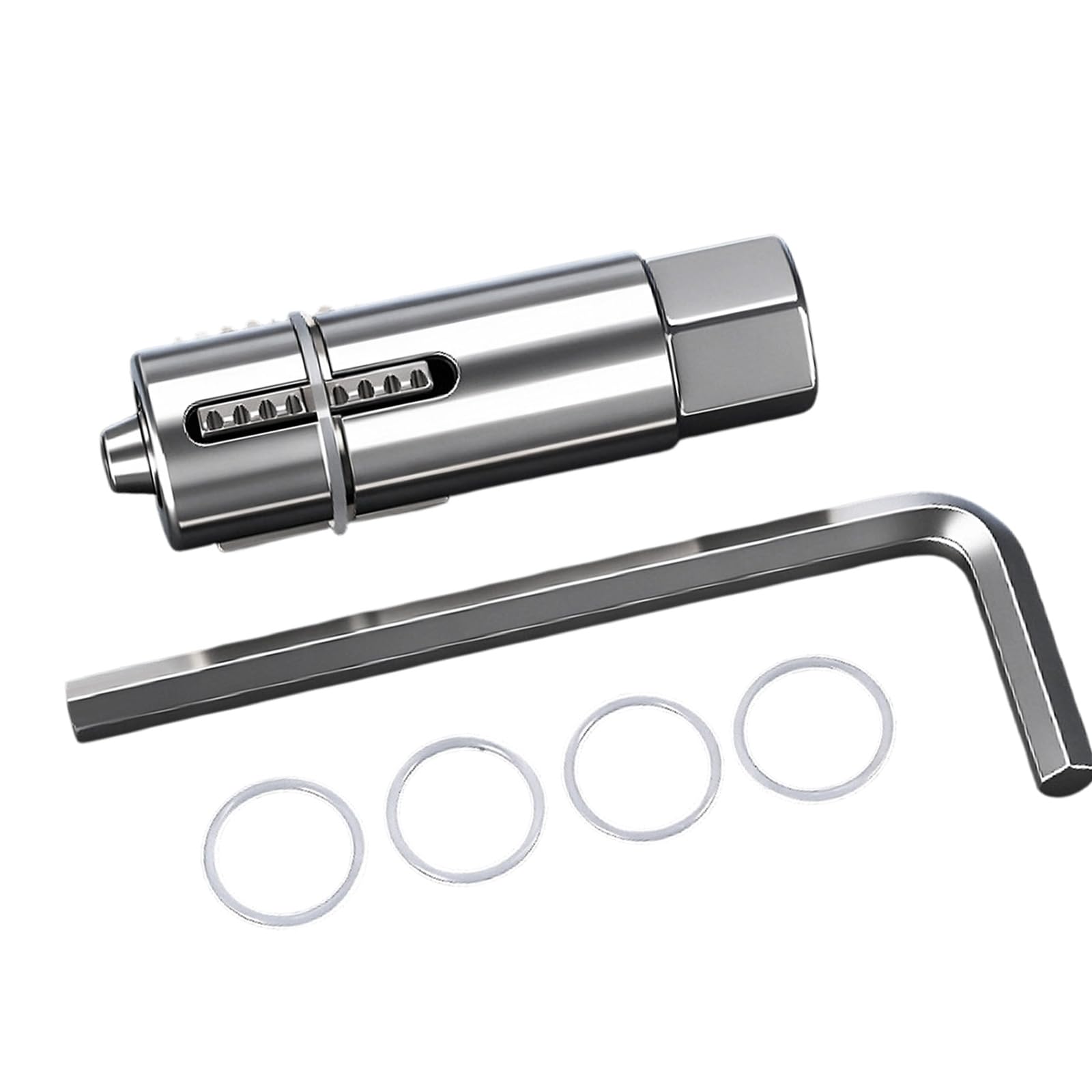 Geavonyg 12Mm Damaged Pipe Thread Extractor Tool, Damaged Screw Thread Extractor, Faucet Removal For 14Mm Diameter Faucet Removal