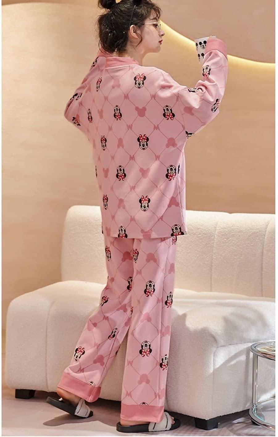 Amazon.co.jp: ミニーミニーマウス パジャマ ルームウェア