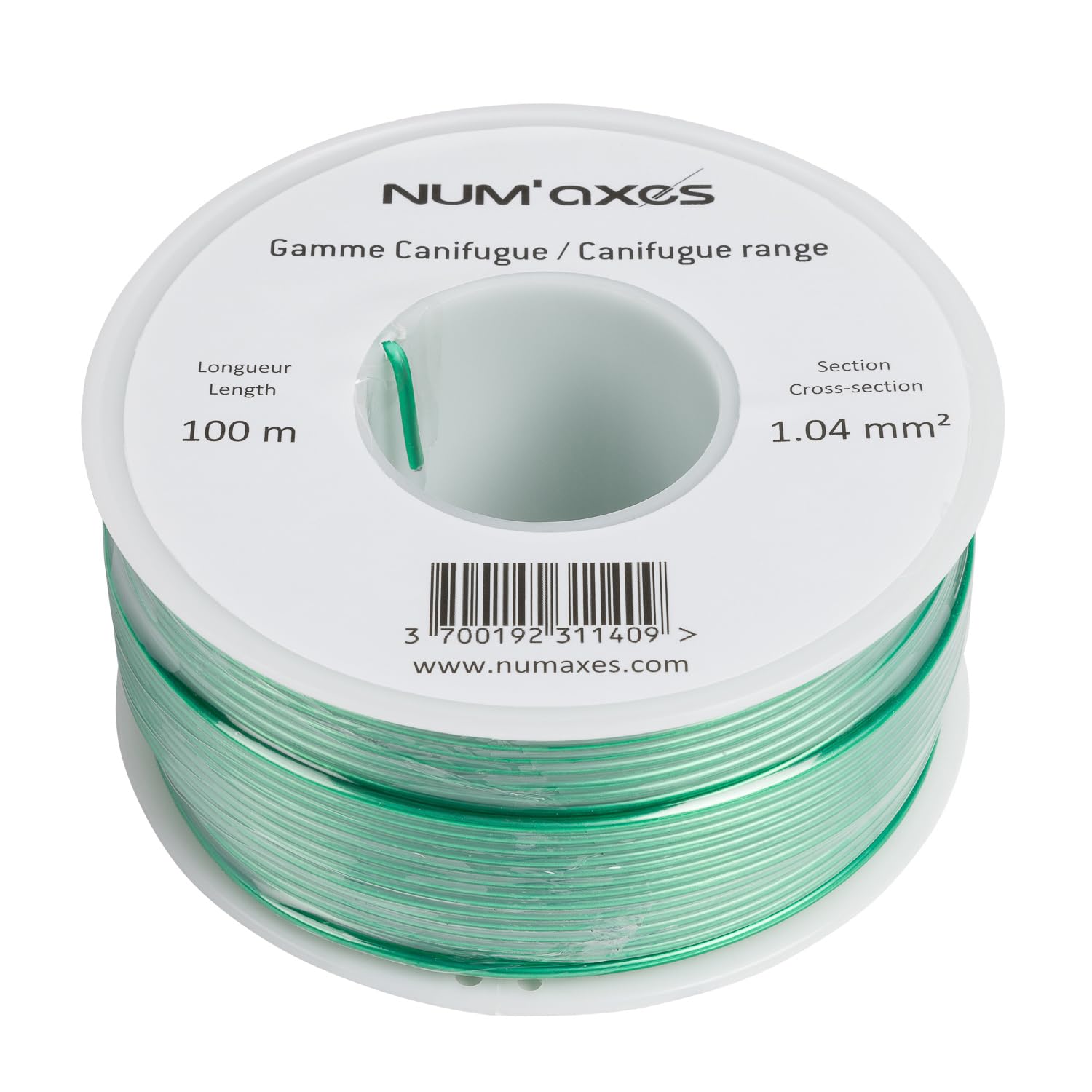 Bobine de Fil pour clôtures Anti-Fugue - NUM'AXES - 1.04 mm² 100 m