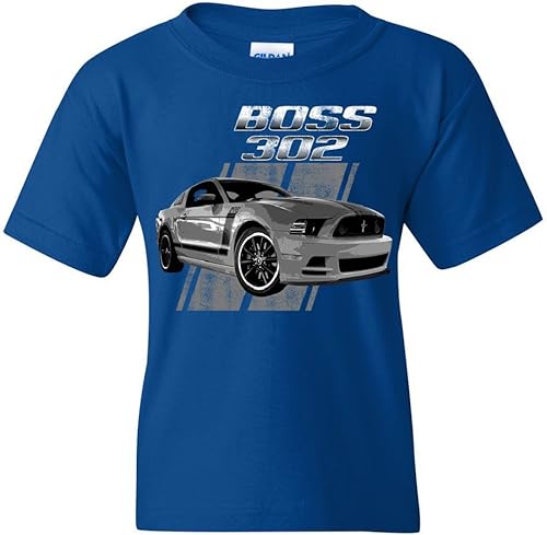 Ford Mustang Boss 302 - Camiseta juvenil para niños, 50 años