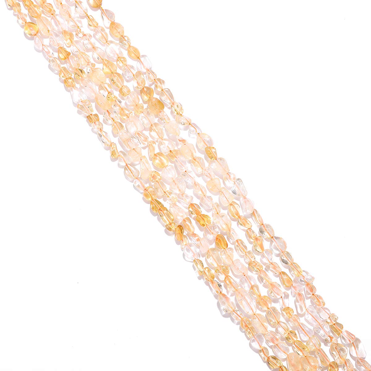 BEADIA Irregular Natural Stone Loose Semi Gemstone Beads for Jewelry Making 5-8mm 38cm
