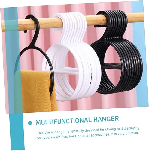 Miniatura 2 de Perchero para bufandas, colgador de bufanda, bufanda, anillo, colgador de bufanda de metal, soporte para colgar bufandas, soporte para cinturón,