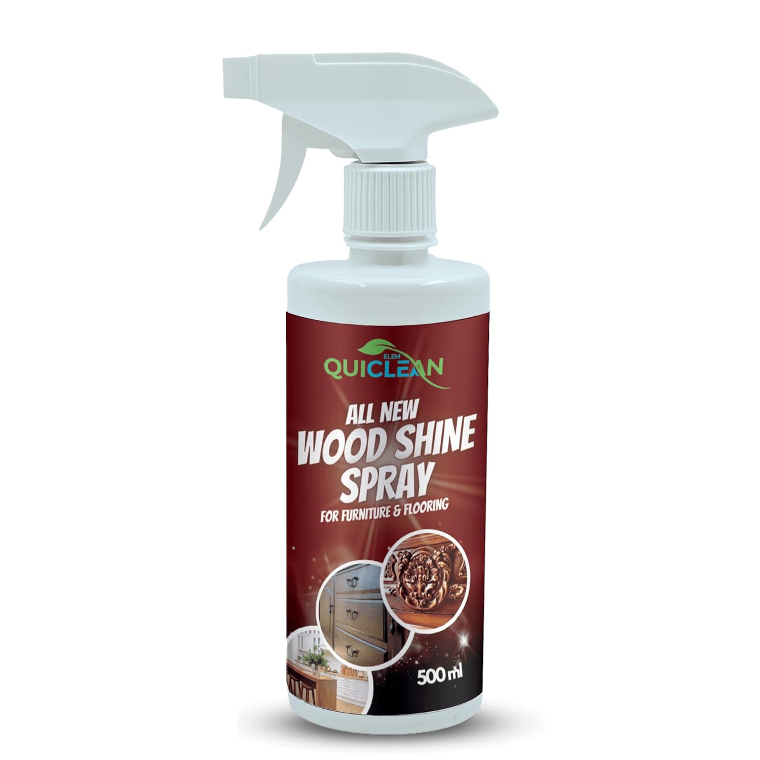 Quiclean™ All New Wood Shine Spray for Furniture Natural Wood Cleaner