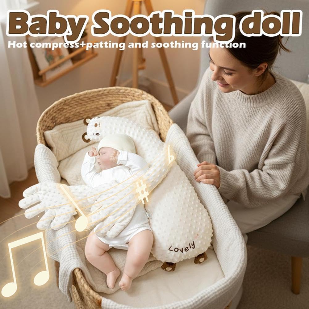 Interactive Electronic Pet Plush Dolls with music, Plush Toys to Soothe Babies, Soothe the Baby to Sleep,Suitable for Toddlers' Birthdays, Gifts for Expectant Mother, Pregnant Woman — view 9